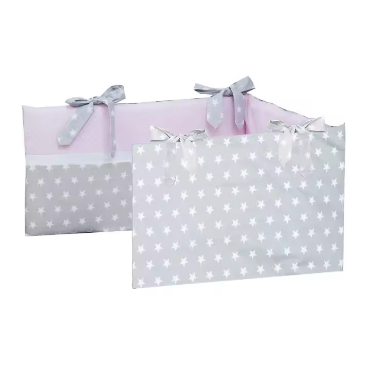 Vizaro Conjunto Protector y Funda Nórdica Maxicuna 70x140cm 100% Algodón UE - 1