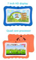 Tableta de aprendizaje Android 7.1 para niños, 7 pulgadas, 1GB, 8GB, juguete educativo para niños pequeños, regalo para niños, cámaras duales HD , tablet with Wifi para niños, impresora de aprizaje de Educación Temprana - details 4