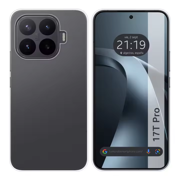 Funda Silicona Gel TPU Transparente para Xiaomi 17T Pro 5G - 1