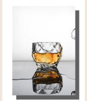Vaso De Cristal Para Whiskey Uso Doméstico Barra Bebidas Agua Y Fiesta Regalo Para Bodas Y Hoteles - details 3