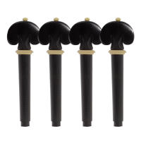 Juego De Accesorios Para Violín Natural De Ébano Calidad Superior Con Reposabrazos Ajuste De Tono Y Pies De Punta Musical Instrumentos De Cuerda - details 5