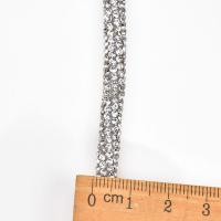 Aplicación De Cristal De Vidrio Con Diamantes Para Vestido De Boda Ropa Zapatos Bolsos Decoración De Cuerda De Tubo Colorido Para DIY - details 1