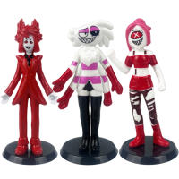 Set De 6 Figuras Alastor PVC Para Niños Juguete De Acción Hells Cos Hotels Regalo De Navidad Para Niños Adolescentes Y Adultos - details 2