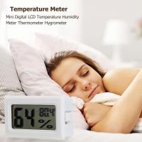 Mini Termómetro Y Higrómetro Digital LCD Sensor Electrónico De Humedad Y Temperatura Para El Hogar Estación Climática Interior - details 4