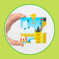Juego Carotina Lisciani infantil para aprender inglés con bolígrado parlante, 24 piezas - details 4