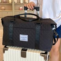 Bolsa De Viaje De Capacidad Grande Weekender Con Compartimento Para Zapatos Deportes Y Fitness Para Mujeres Bolsa De Mano - details 15