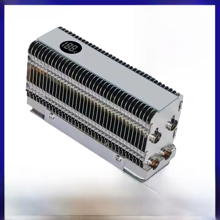 GPUHOLD Disipador De Calor Para SSD M.2 Con Pantalla De Temperatura Doble Tubo De Cobre NVME/NGFF 2280 Radiador Para Disco Duro SSD Sólido - 1