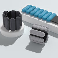 Pesas de muñeca y Tobillo, PESAs de Tobillo ajustables, Pulser de silicona para entrenamiento de fuerza, PESAs de muñeca y Tobillo para Mujeres, yoga, Correr, Nueva pulsera de pesas de silicona - details 4