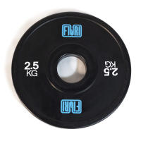 FIURI Discos de pesas fraccionados para barra olímpica, musculación, crossfit, entrenamiento funcional. 0,5 a 2,5 kg - details 2