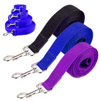 Correa De Cuero Ganchada Para Perros Pequeños Y Medianos Tejida En Nudo Color Marrón 4 Pies Para Caminar Y Jóvenes Gatos - details 14