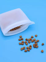 Bolsa De Almacenamiento De Alimentos Para Perros De Silicona - Portátil Y Conveniente Para Comidas Y Entrenamiento De Mascotas - details 4