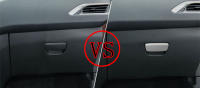 Cubierta De Manija De Guante Para Peugeot 2008 2014-2018 208 2015-2019 208 GTI 2014 Adorno De Acero Inoxidable Para Caja De Guantes - details 0