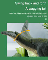 Juguete Interactivo Para Niños Dinosaurio Con Resorte Creativo Y Swing Manual Figura De Acción De Dinosaurio Regalo De Navidad - details 5