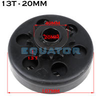 Aro De Engranajes Centrífugos Automáticos 13 Dientes 19mm 20mm 25.4mm Bajo De 3/4" Para Motocarrilera Y Moto Mini Bike Partes De Motor - details 4
