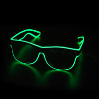Gafas LED Neón Para Fiesta Con Luces Fluorescentes Gafas Luminosas Brillantes Regalo Único Para Eventos Nocturnos Y Fiestas - details 4