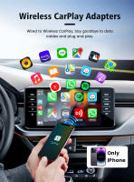 Adaptador De Carplay Sin Cable Carlinkit 3.0 Mini Para Coche Compatible Con Toyota Mazda Nissan Camry Audi Kia IOS15 Para Spotify Conexión Rápida Y Fácil Instalación - details 3
