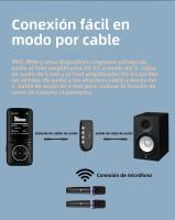 Micrófono De Karaoke DS-K2 Compañero Bluetooth 5.3 Con Luz RGB Y Sistema De Mezcla DSP Para Altavoces Conexión Inalámbrica Para Canto En KTV Y Coche - details 6