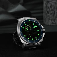 Reloj Mecánico Automático Pagani Design 2024 NH39 Para Hombre Acero Inoxidable Cristal De Zafiro Resistente Al Agua 10 Bar Estilo Deportivo Y Casual - details 2