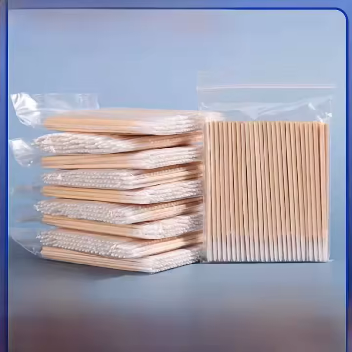 100/300pcs Pinzas De Uñas De Algodón Con Patrón De Cejas Herramienta De Arte Para Retirar Polvo De Uñas Y Detalles De Manicura - 1