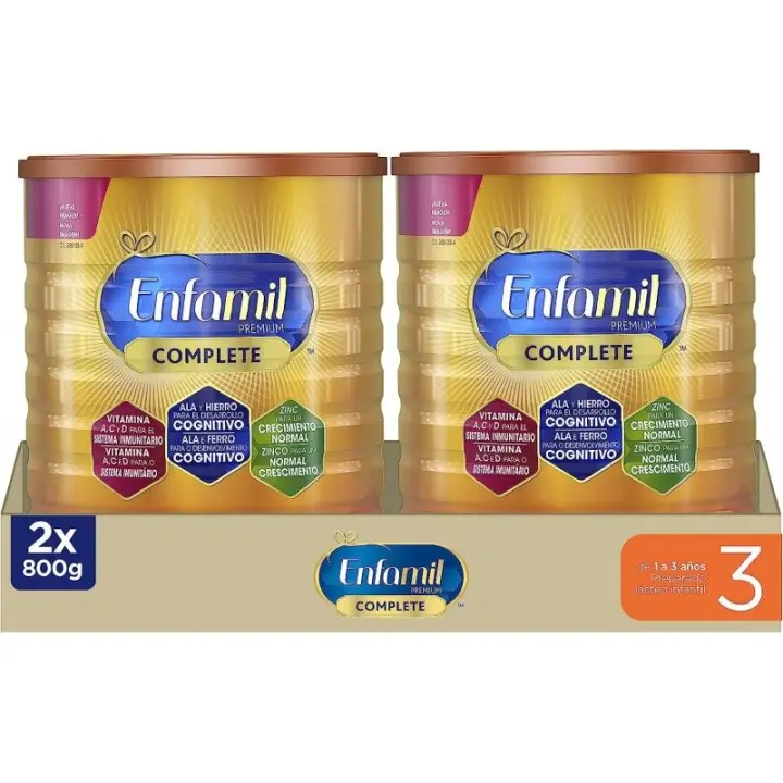 Pack x2 Leche en polvo Enfamil Complete 3 - Enfamil - 1