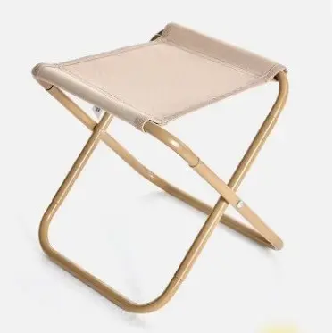 Taburete plegable Maza, taburete de pesca, equipo de picnic y camping, taburete de bolsillo, silla plegable sencilla para exteriores - 1