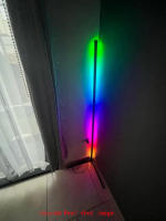 Lámpara De Piso RGB Con Sincronización De Música Moderna 16 Millones De Colores Cambiantes Para Ambiente De Buena Alegría En Dormitorio Y Sala De Estar - details 6