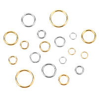 100pcs Anillos Abiertos De Acero Inoxidable PVD No Desvanecido Para Joyería Collares Pulseras Conexiones De Anillos Split Tamaños 4-10mm - details 4