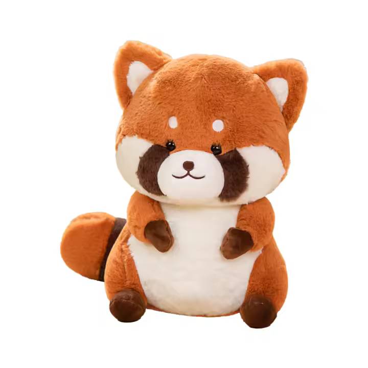 Nueva Peluche De 35cm De Raccoon Kawaii Suave Almohada De Animal Regalo De Cumpleaños O Navidad Para Niña Juguetes De Peluche - 1
