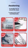 Cubierta De Parabrisas Para Coche Con Imán Y Bandas Reflectantes Protección Contra Hielo Y Nieve Ventana Delantero Material De Poliéster - details 0