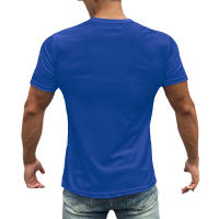 Camiseta Deportiva Para Hombre Transpirable Con Manga Corta Secado Rápido Camiseta De Fitness Con Malla Camiseta De Seda De Hielo Para Fútbol Ropa De Gimnasio - details 4