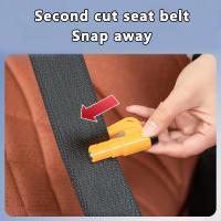 Martillo De Emergencia Para Coche 3 En 1 Multifuncional Con Cortador De Cinturones De Seguridad Y Herramienta Para Escape De Ventanas Rotas Herramienta De Rescate En Ruta - details 3