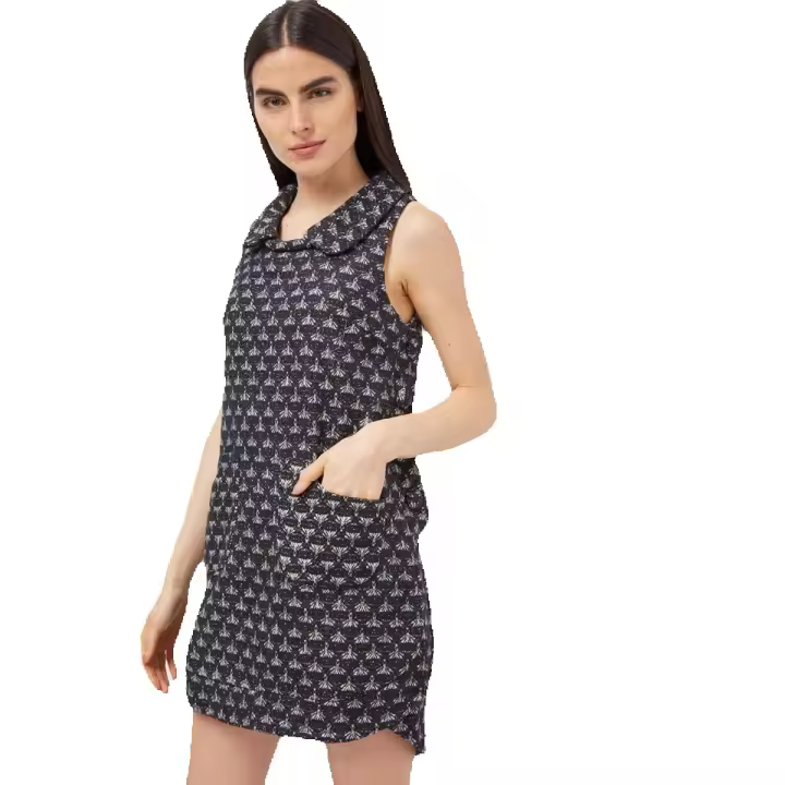 Vestido SENSE sin mangas con bolsillos delanteros y cremallera trasera - REF: 65633 - 1