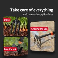 Pequeño Shovel De Jardinería Herramientas De Plantación Rake Cosecha De La Mar Pot De Flores Digging Tierra Vegetales - details 1