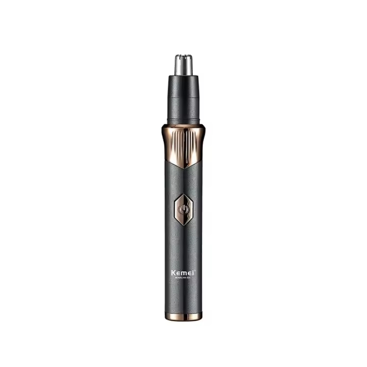 Kemei Trimmer De Oídos Y Nariz Eléctrico Recargable Para Hombres Y Mujeres Carga Rápida Tipo-C Trimmer De Cejas Profesional Sin Dolor - 1