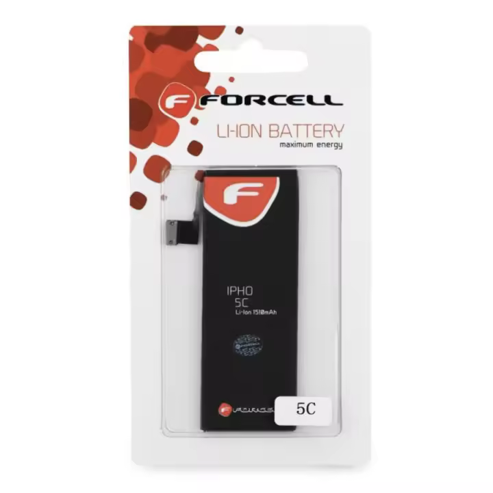 Batería Forcell 1510mAh Polymer - Premium iPhone 5C - 1