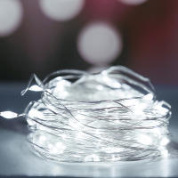 Guirnalda De Luces LED Blanca Operada Por Batería Para Decoración De Navidad Fiesta Bodas Año Nuevo Enlace De 1000 Piezas - details 0