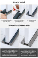 Tira De Aislamiento Para Puerta Cutable Bloqueador De Ruido Doble Espuma Impermeable Y Antipolvo Sellador Acústico Flexible - details 7