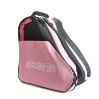 Bolsa De Almacenamiento Para Patines Y Zapatos De Patinaje 1PC Bolsa Triangular De Hombro Con Ventilación Y Gruesura Para Equipos De Hielo Seco - details 4