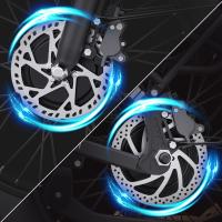 Ridstar H20 Pro Bicicleta eléctrica, motor de 1000W*2, batería de 48V 23AH, neumáticos gruesos de 20*4 pulgadas, velocidad máxima de 49km/h, alcance de 112km, freno de disco hidráulico, amortiguador delantero y trasero, Shimano de 7 velocidades - details 5