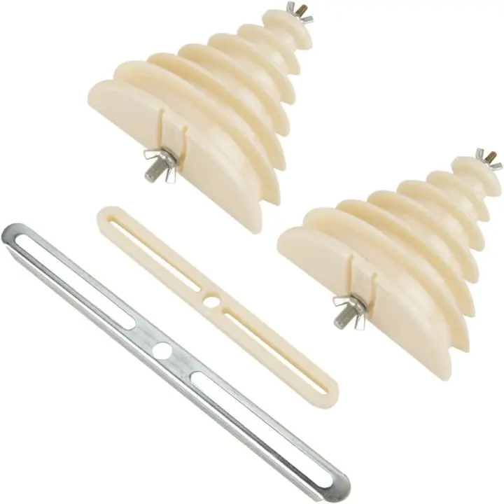 Plástico 6 capas del alambre de la bobina del molde del ala para el trabajo de mantenimiento del motor Molde del ala la monofásico, máquina eléctrica beige ajustable - 1