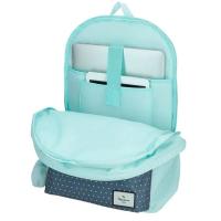 Mochila portaordenador Pepe Jeans Dalma celeste 44 cm- compartimento independiente al que se accede desde la parte de atrás, con acceso directo a un bolsillo acolchado específico para llevar el portátil y la tablet - details 3