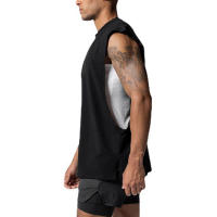 Chaleco De Correr Para Hombre 2023 Verano Secado Rápido Fitness Ropa Deportiva Sin Mangas Transpirable Y Ligero Camiseta Deportiva Para Gimnasio Y Bodybuilding - details 2