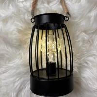 Lámpara De Mesa LED Decorativa Para Interior Diseño De Caja De Hierro Con Luces Nocturnas Batería Incluida Para Dormitorio Y Sala De Estar - details 11