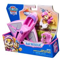 SPIN MASTER - PATRULLA CANINA - PACK FIGURA SKYE AIR RESCUE Y AVIÓN JET CON GANCHO - Patrulla Canina Juguetes - Regalo Niño 3 años + - 6071215 - Juguetes Niños 3 años + - details 4