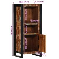vidaXL Mueble de baño madera maciza reciclada 40x30x90 cm - details 7