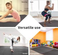 Fitness Puzzle para Suelos de Gimnasio 1.2cm/2cm  18/28/8PCS Set de Protección Goma Espuma Losas Caucho para Máquinas de Deporte, Alfombrilla Protector Expandible Tatami Tapiz Alfombra Colchonetas Pesas Gym - details 9