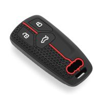 Carcasa De Llavero De Silicona Para Audi Q5 Q7 TT A4 B9 A5 A6 8S 8W 4M S4 S5 S7 TTS TFSI RS Cubierta Protectora Para Llavas De Coche - details 2