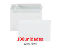 Pack 100 Sobres - Sobres americanos  , sobres comerciales , sobres con ventana - details 1