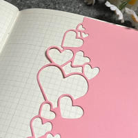 Cortadores De Forma De Corazón En Forma De Corazón Para Manualidades DIY Álbum De Fotos Cartelería De Cumpleaños Papel - details 10