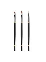 3Pcs Pluma De Manicura Con Cubierta Y Terapia De Luz Herramientas De Enhance Para Arte De Uñas Y Carving Con Línea De Flor - details 3